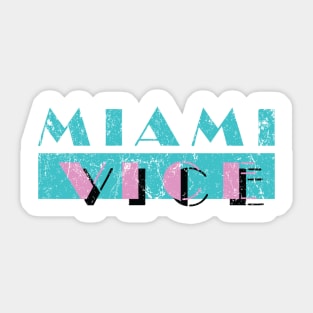 Miami Vice Sticker